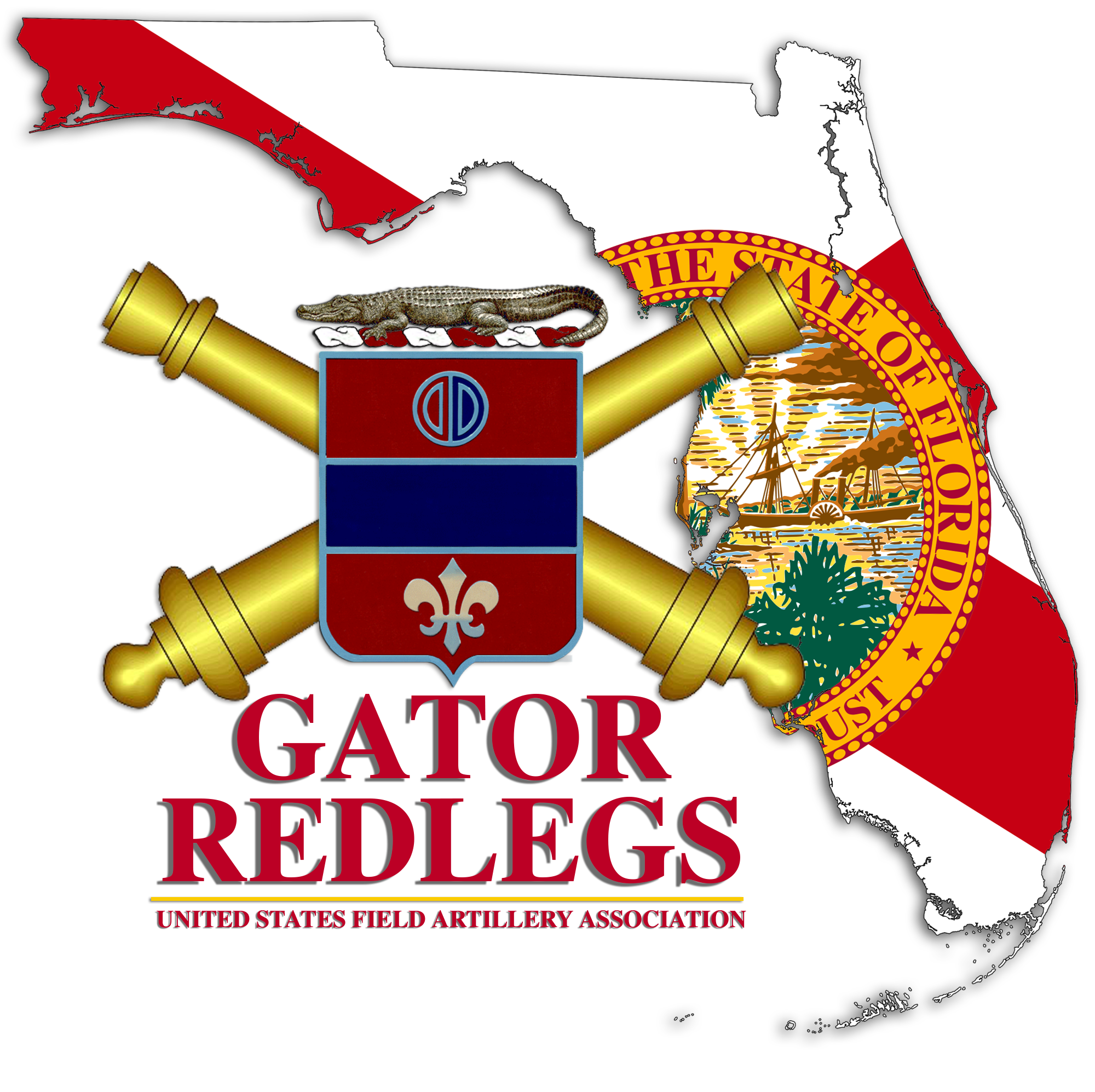 Gator Redleg Chapter crest